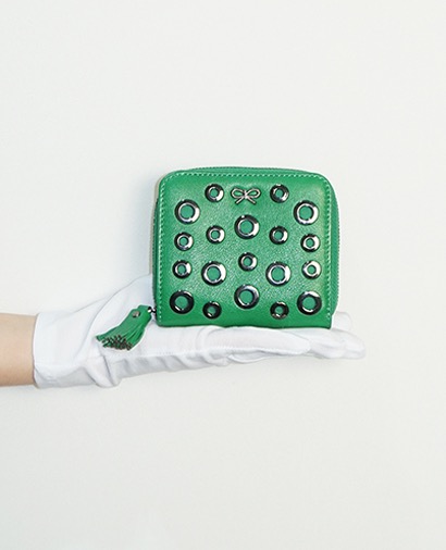 Anya Hindmarch Peephole Wallet, front view